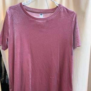 Suede Pink Top